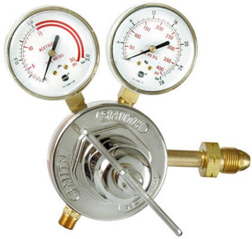 Acetylene Regulator 40-15-510 for Miller - Smith Complete HEAVY DUTY Outfit #HBA-40510